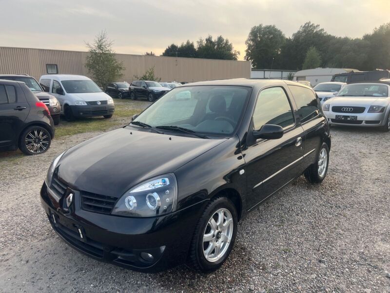 Schwarz Gebraucht 2007 Renault Clio II Campus Limousine | 2.550 € (Etwas zu teuer) - Bild 1/4