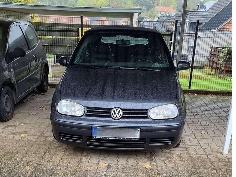 Schwarz Gebraucht 2000 VW Golf Cabriolet Cabrio | 2.699 € (Guter Preis) - Bild 1/4