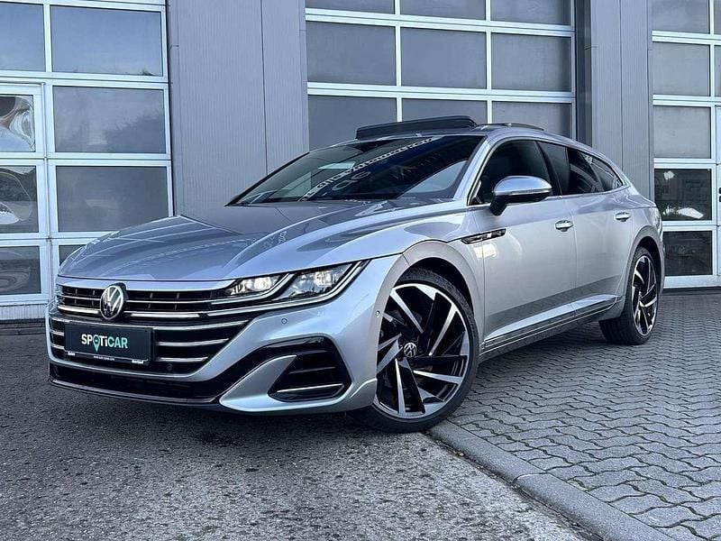 Pyritsilber metallic Gebraucht 2021 VW Arteon R-line Kombi | 32.990 € (Guter Preis) - Bild 1/4