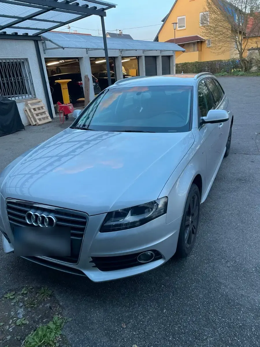Gebraucht Audi A4 S-Line 211 PS (155 kW) 2009 Silber Kombi