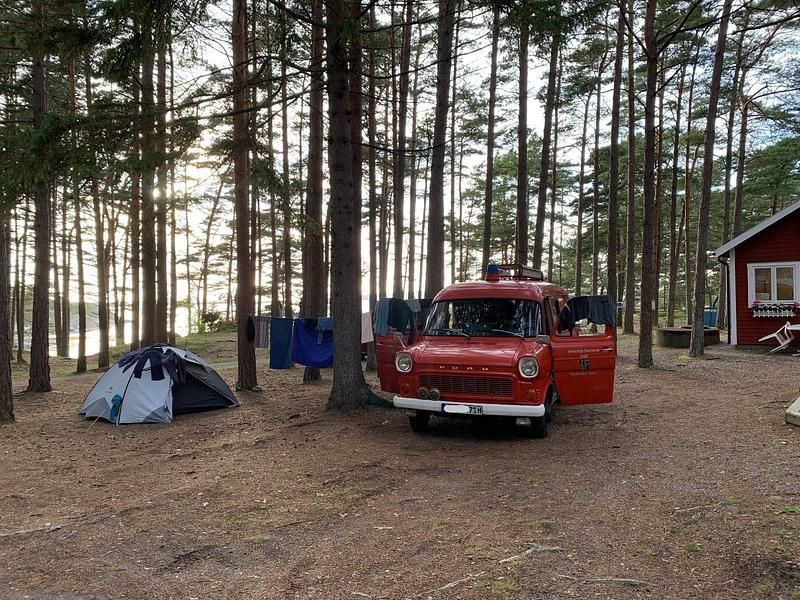 Gebraucht Ford Transit 65 PS (47 kW) 1971 Rot Van / Kleinbus