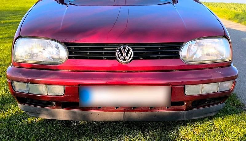 Gebraucht VW Golf III 75 PS (55 kW) 1997 Rot Kleinwagen