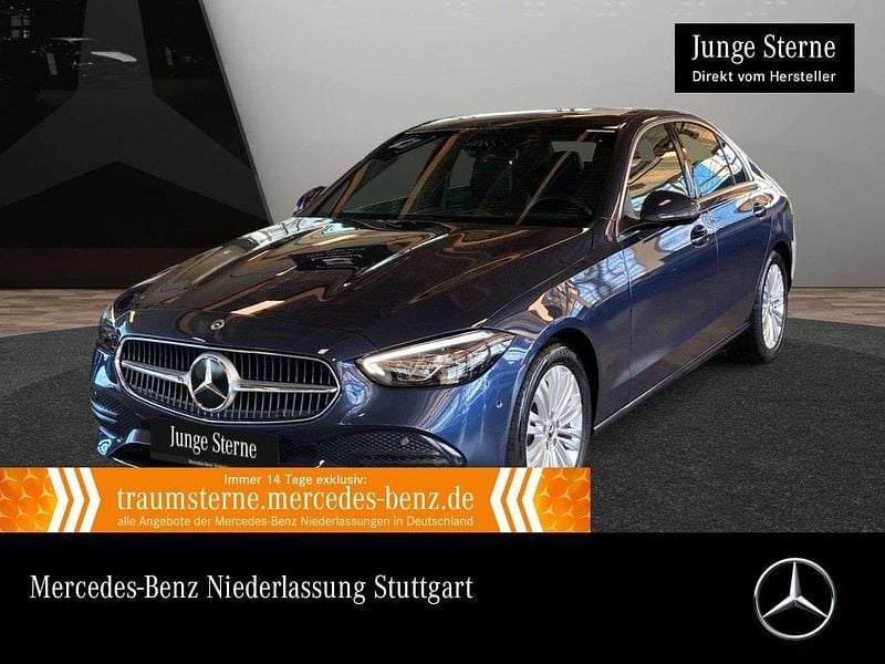 Blau Gebraucht 2024 Mercedes C200 Advanced Limousine | 39.490 € (Guter Preis) - Bild 1/3