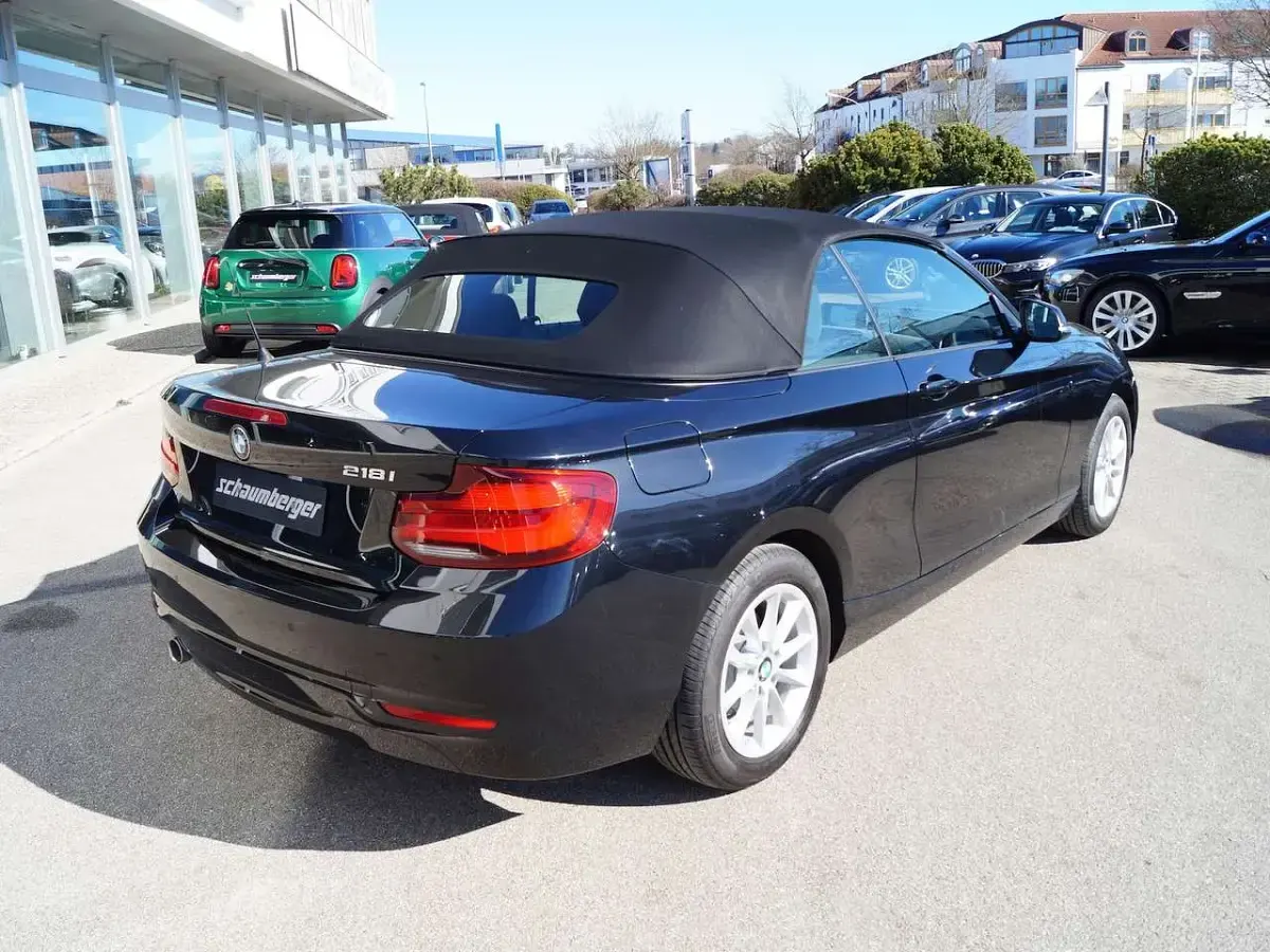 Gebraucht BMW 218 136 PS (100 kW) 2020 Schwarz Cabrio