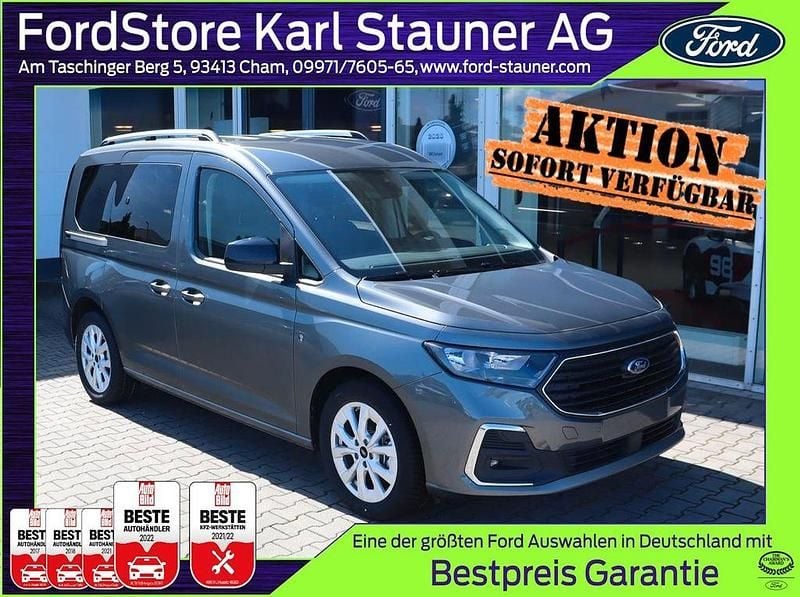 Graphite grey metallic Neu 2025 Ford Tourneo Connect Titanium Van / Kleinbus | 33.480 € (Guter Preis) - Bild 1/4