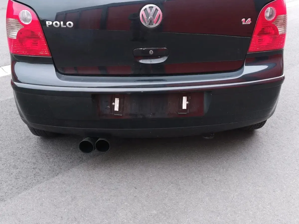 Gebraucht VW Polo 65 PS (47 kW) 2005 Schwarz Kleinwagen