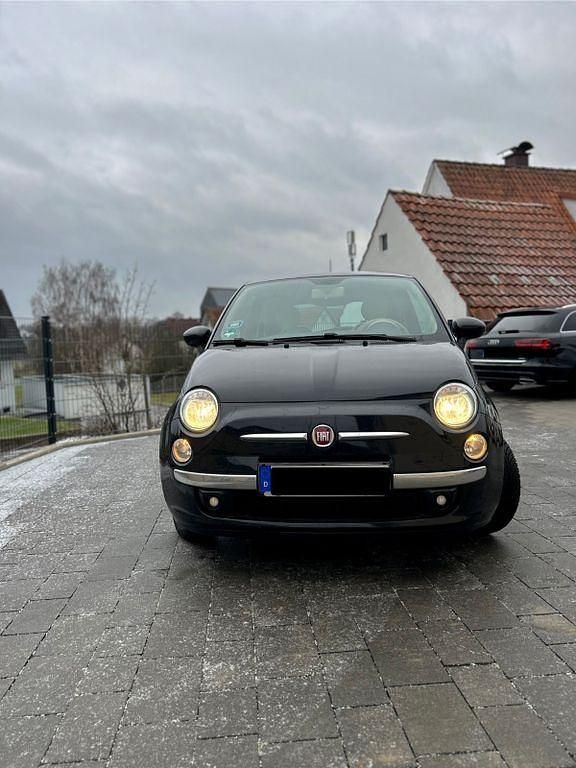 Schwarz Gebraucht 2012 Fiat 500 Lounge Kleinwagen | 7.500 € (Fairer Preis) - Bild 1/4