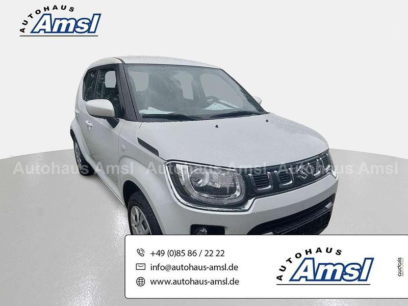 Pure white pearl Gebraucht 2021 Suzuki Ignis Club Kleinwagen | 10.590 € (Guter Preis) - Bild 1/4
