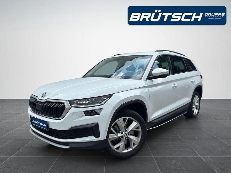 Moonweiss metallic Gebraucht 2022 Skoda Kodiaq Tour SUV | 34.980 € (Fairer Preis) - Bild 1/1