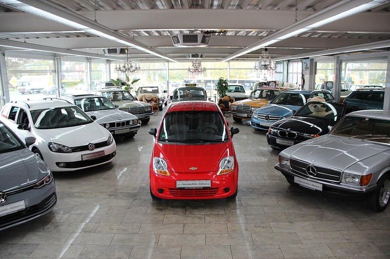 Gebraucht Chevrolet Matiz 52 PS (38 kW) 2009 Rot Kleinwagen