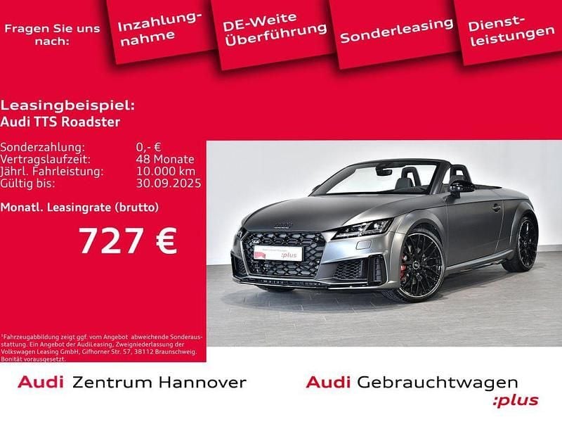 Matteffektlackierung audi exclusive Gebraucht 2023 Audi TT Roadster Advanced Cabrio | 65.990 € - Bild 1/4