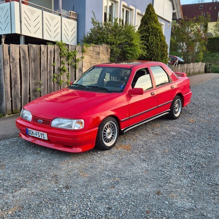 Rot Gebraucht 1991 Ford Sierra Limousine | 7.777 € - Bild 1/4