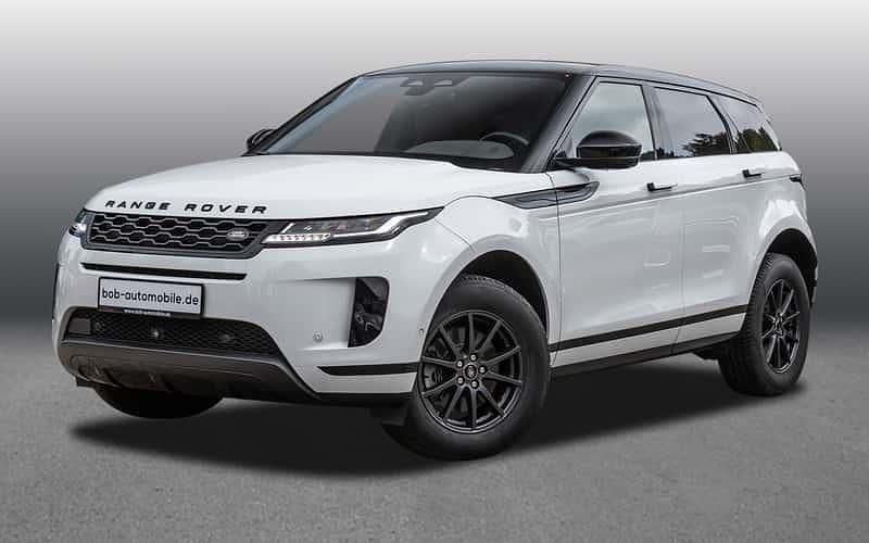 Weiß Gebraucht 2021 Land Rover Range Rover evoque SUV | 28.710 € (Superpreis) - Bild 1/4