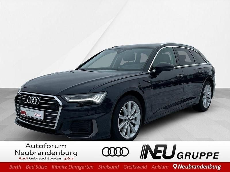 Gebraucht Audi A6 Design 340 PS (250 kW) 2023 Firmamentblau metallic Kombi