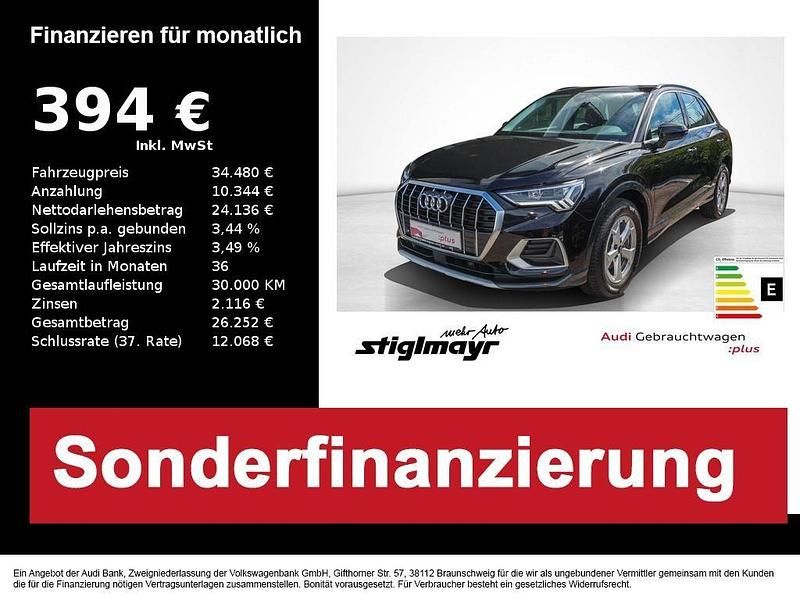 Gebraucht Audi Q3 Advanced Plus 150 PS (110 kW) 2024 Mythosschwarz metallic SUV