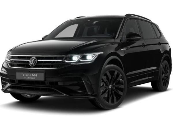 Schwarz (deep black perleffect) Neu 2024 VW Tiguan Allspace R-line SUV | 70.848 € - Bild 1/4
