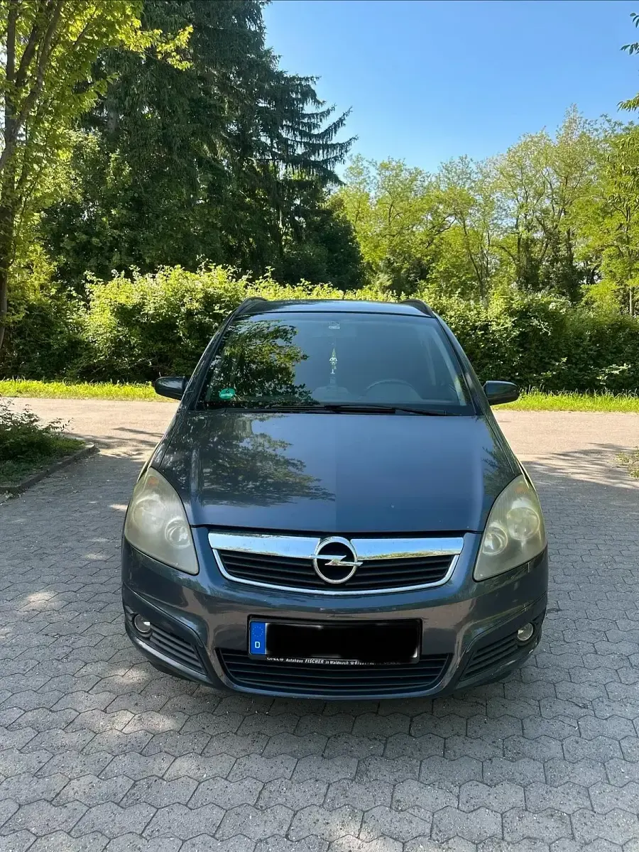 Gebraucht Opel Zafira 100 PS (73 kW) 2006 Blau Van / Kleinbus
