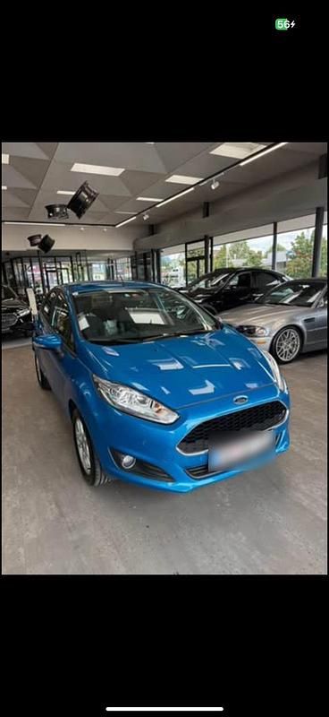 Gebraucht Ford Fiesta 80 PS (58 kW) 2016 Blau Limousine