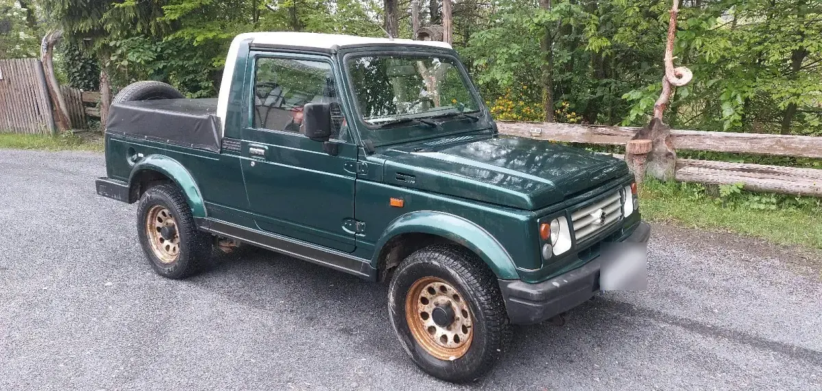 Gebraucht Suzuki Samurai 70 PS (51 kW) 2000 Grün SUV
