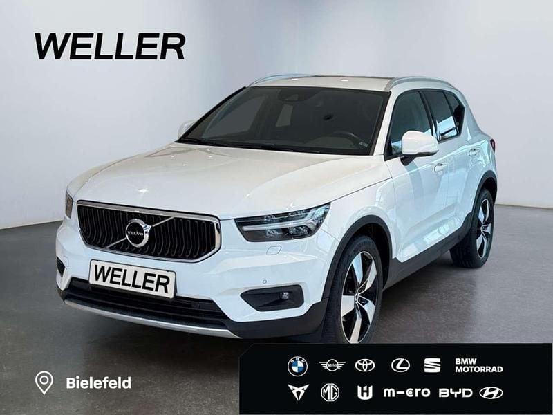 Ice white, solid Gebraucht 2019 Volvo XC40 Momentum SUV | 24.680 € (Guter Preis) - Bild 1/3