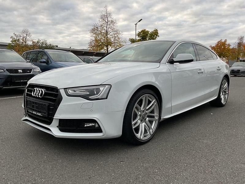 Gebraucht Audi A5 Sportback S-Line 150 PS (110 kW) 2015 Weiß Kleinwagen