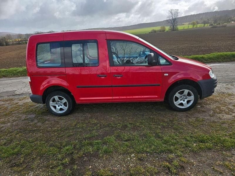 Gebraucht VW Caddy Life 75 PS (55 kW) 2006 Rot Van / Kleinbus