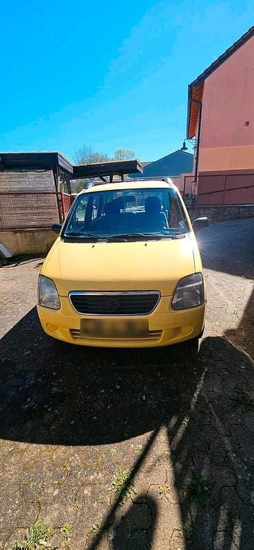 Gebraucht Suzuki Wagon R+ 76 PS (55 kW) 2003 Gelb Van / Kleinbus