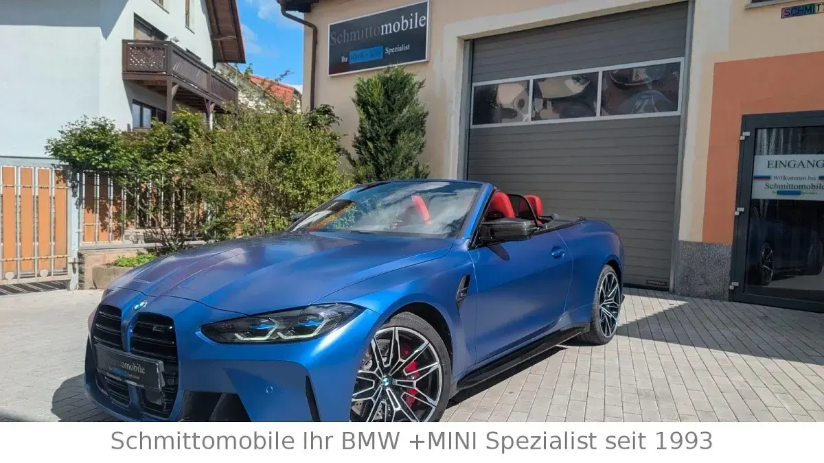 Gebraucht BMW M4 Cabriolet Performance 510 PS (375 kW) 2021 Blau Cabrio