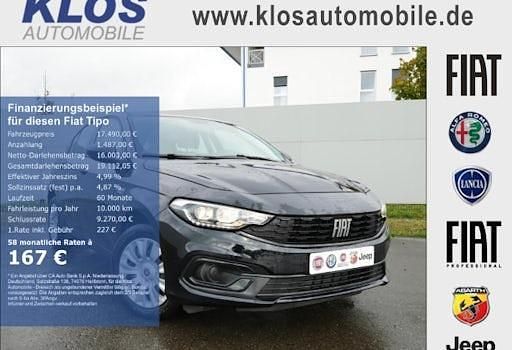 Gebraucht Fiat Tipo 130 PS (95 kW) 2024 Schwarz Limousine
