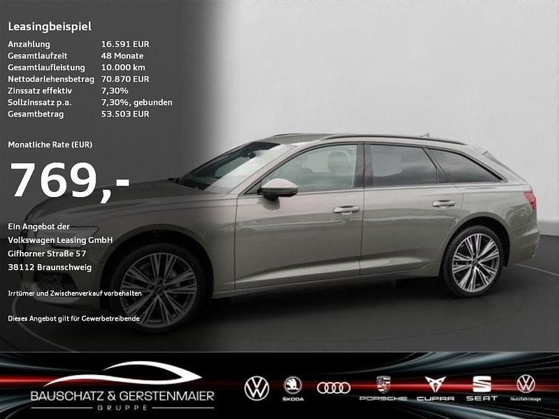 Chronosgrau (grau) Gebraucht 2024 Audi A6 Advanced Kombi | 55.930 € - Bild 1/4