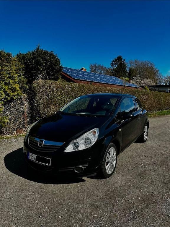 Second-hand Opel Corsa 60 CP (44 kW) 2009 Negru Hatchback
