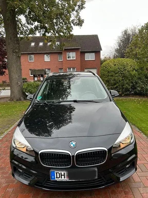 Gebraucht BMW 216 Gran Tourer Advantage 102 PS (75 kW) 2016 Schwarz Van / Kleinbus
