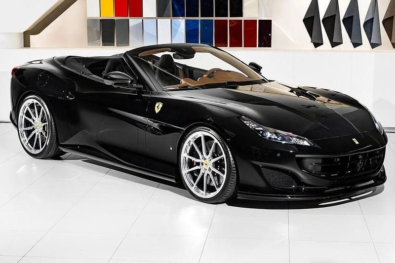 Schwarz Gebraucht 2020 Ferrari Portofino Cabrio | 221.000 € (Teuer) - Bild 1/4