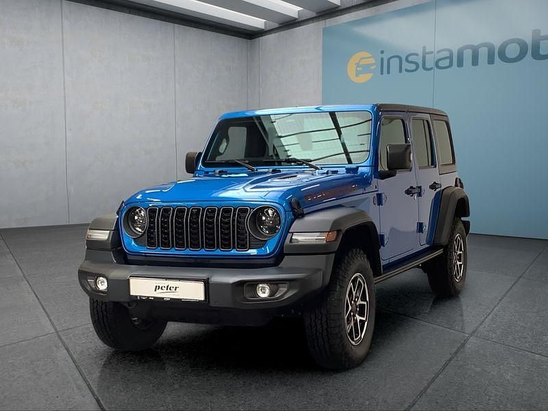 Blau Neu 2025 Jeep Wrangler SUV | 65.849 € (Etwas zu teuer) - Bild 1/4