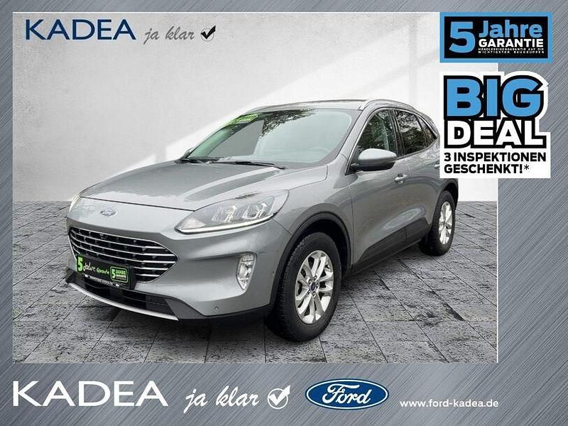 Solarsilber Gebraucht 2021 Ford Kuga Titanium SUV | 24.440 € (Guter Preis) - Bild 1/4