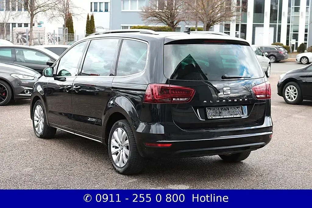 Gebraucht Seat Alhambra Style 150 PS (110 kW) 2018 Schwarz Van / Kleinbus