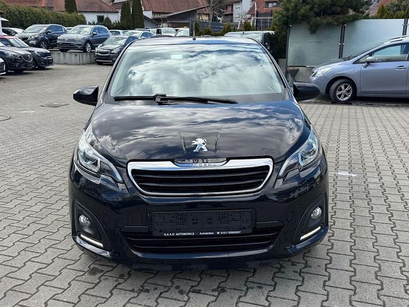 Gebraucht Peugeot 108 Active 69 PS (50 kW) 2015 Schwarz Kleinwagen