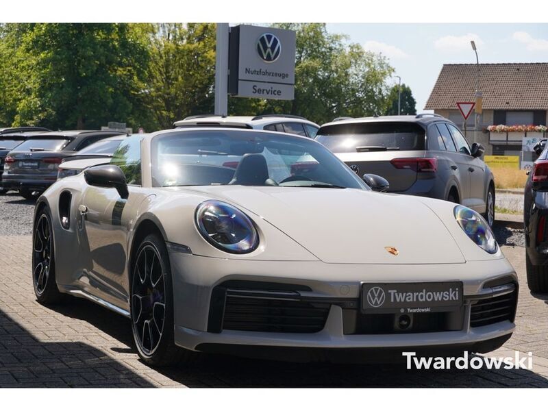 Grau Gebraucht 2023 Porsche 911 Turbo S Cabriolet Cabrio | 239.990 € (Superpreis) - Bild 1/4