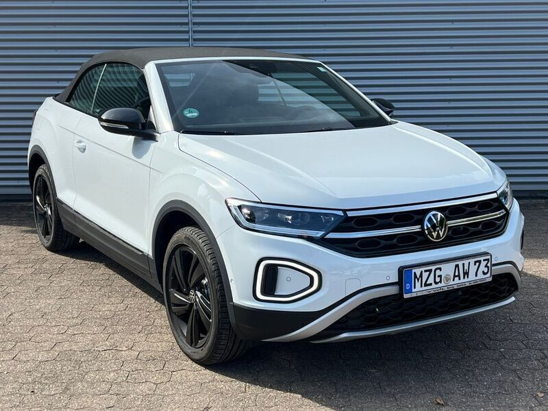 Gebraucht VW T-Roc Cabriolet Style 116 PS (85 kW) 2024 Weiß Cabrio