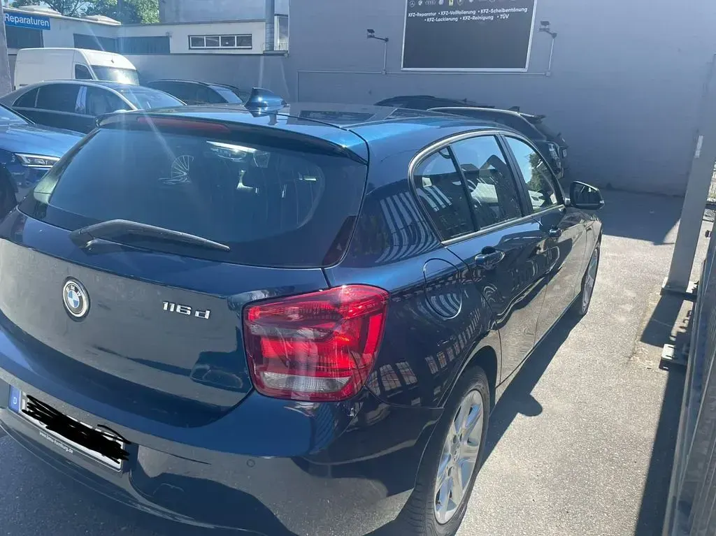 Gebraucht BMW 116 Efficient Dynamics 116 PS (85 kW) 2013 Blau Kleinwagen