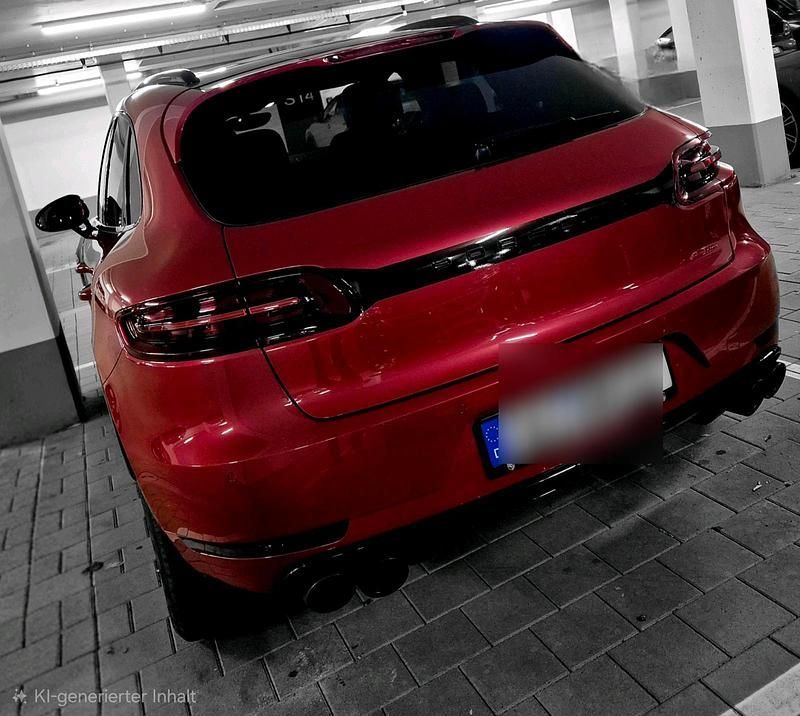 Gebraucht Porsche Macan Turbo 400 PS (294 kW) 2015 Rot SUV