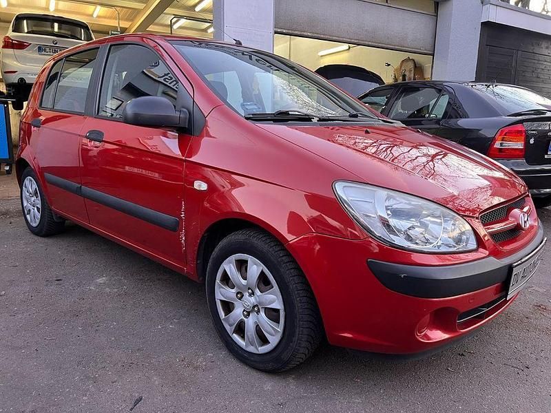 Gebraucht Hyundai Getz Team 67 PS (49 kW) 2008 Orange Kleinwagen