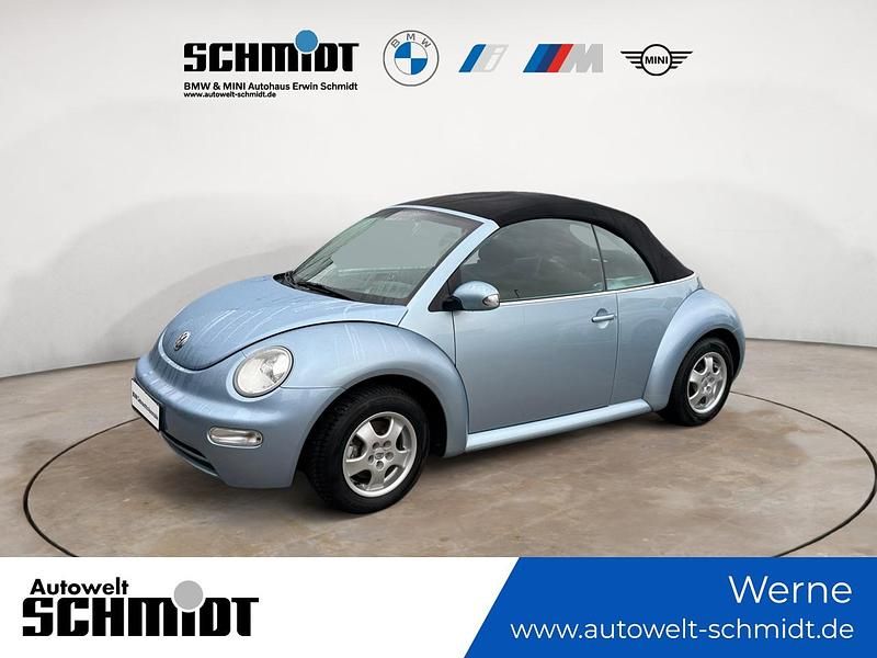 (blau) speedblue Gebraucht 2003 VW Beetle Cabrio | 2.189 € (Guter Preis) - Bild 1/4