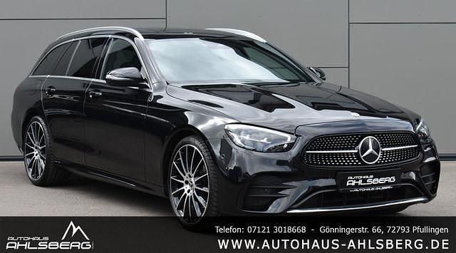 Gebraucht Mercedes E200 AMG 197 PS (144 kW) 2023 Obsidianschwarz  lack Kombi