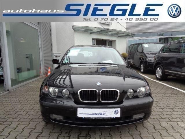 Gebraucht BMW 316 Compact Advantage 116 PS (85 kW) 2003 Schwarz Kleinwagen