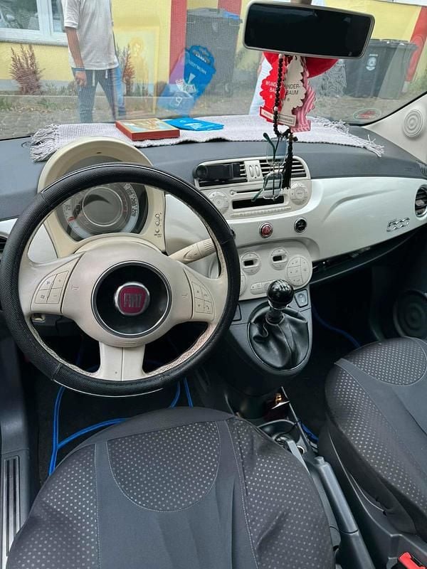 Gebraucht Fiat 500 2007 Weiß Coupé