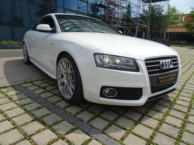 Ibisweiss Gebraucht 2010 Audi A5 S-Line Coupé | 10.950 € (Etwas zu teuer) - Bild 1/4