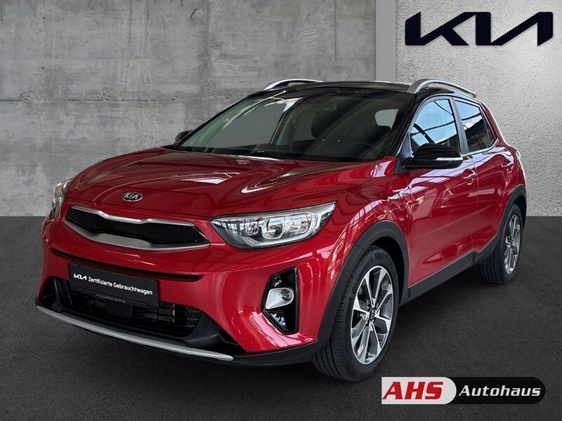 (bbe) signalrot met./schwarz Gebraucht 2018 Kia Stonic Platinum Edition SUV | 16.900 € (Fairer Preis) - Bild 1/4