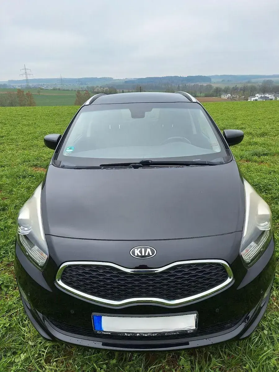 Gebraucht Kia Carens DREAM-TEAM Edition 135 PS (99 kW) 2015 Schwarz Van / Kleinbus