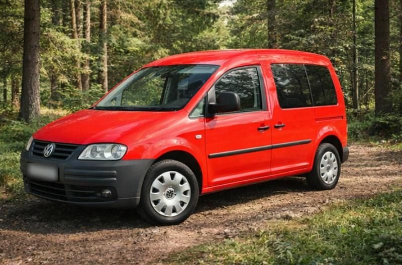 Gebraucht VW Caddy Life 80 PS (58 kW) 2009 Rot Van / Kleinbus